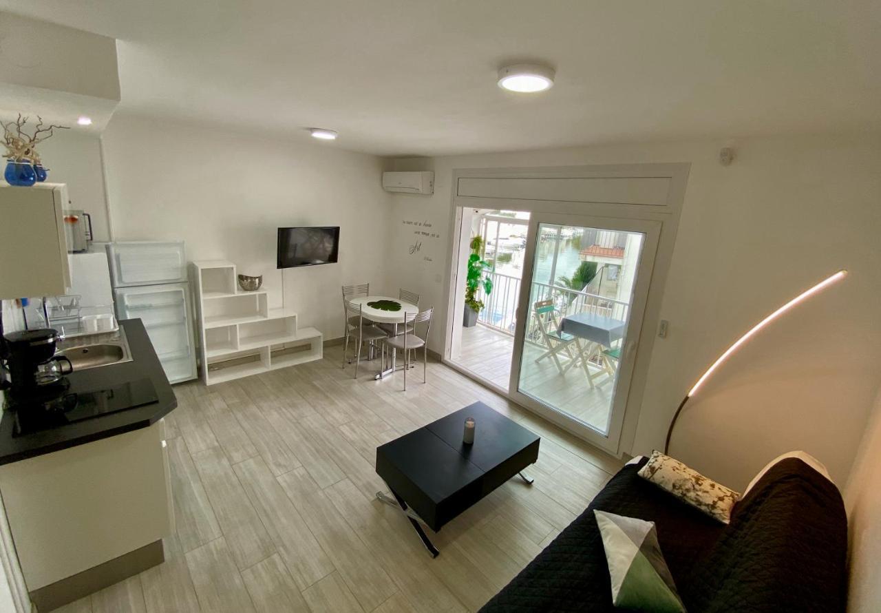 Superbe Appartement , Tout Confort, 40 M2 + 10 M2 Terrasse Ampuriabrava Exterior foto